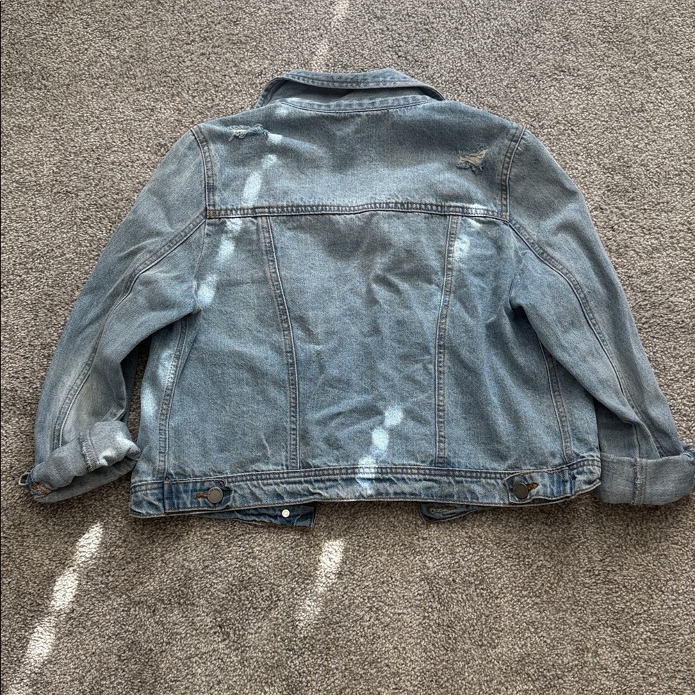 Distressed Demin Jacket - Picture 3 of 3